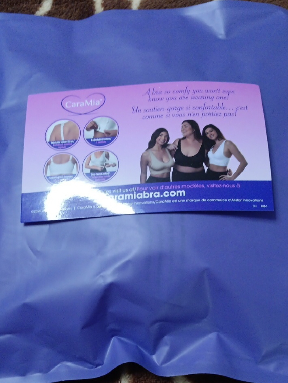 Seamless Comfort Bra — Black